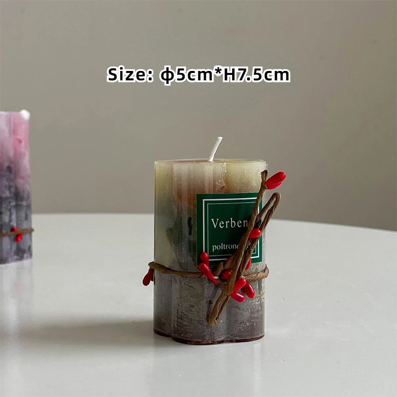 Candle - Scented Pillar