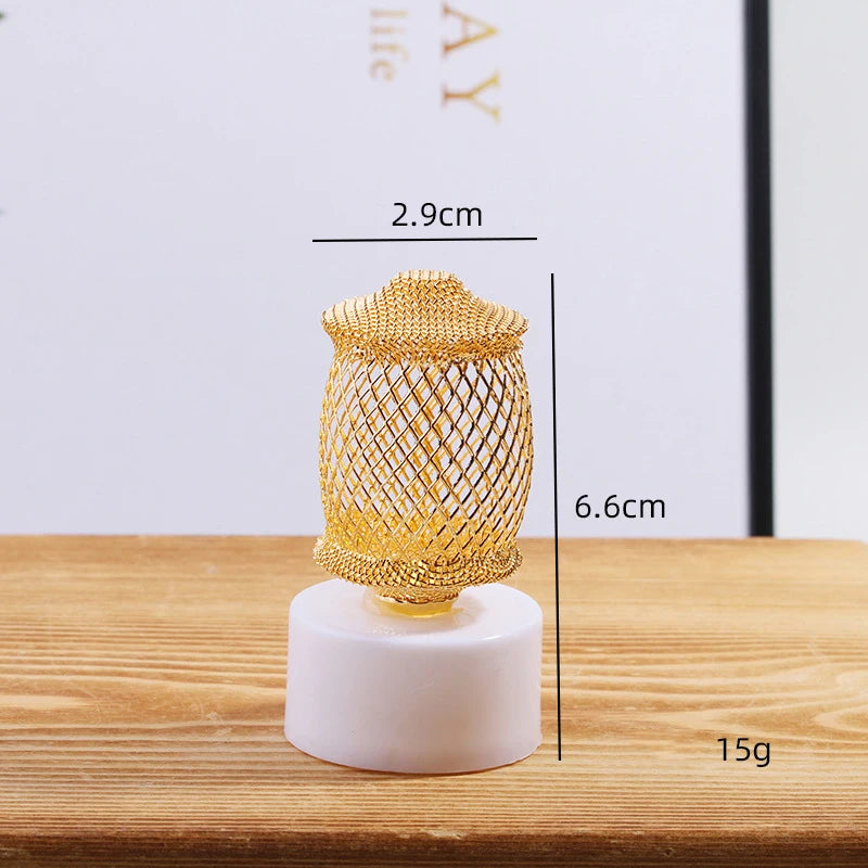 Candles - LED Tealight, Gold Top