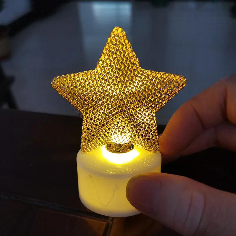 Candles - LED Tealight, Gold Top