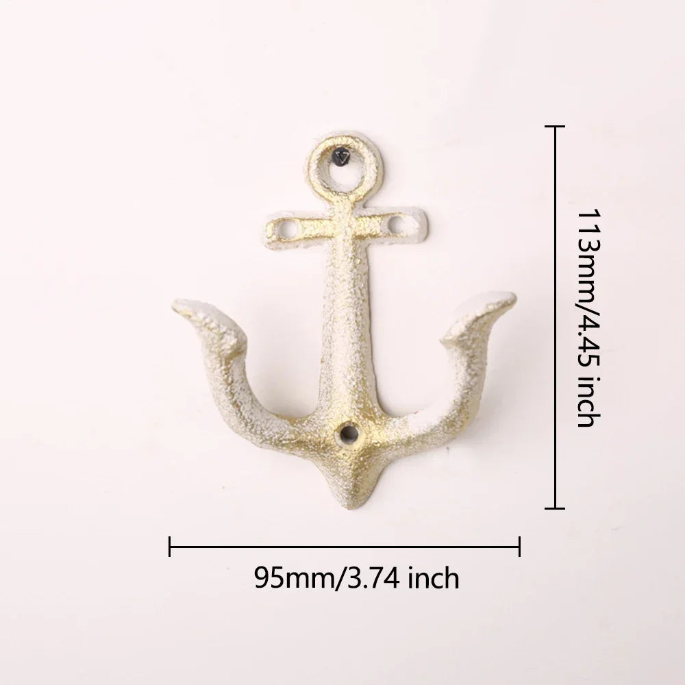Wall Hooks - Cast Iron Anchor