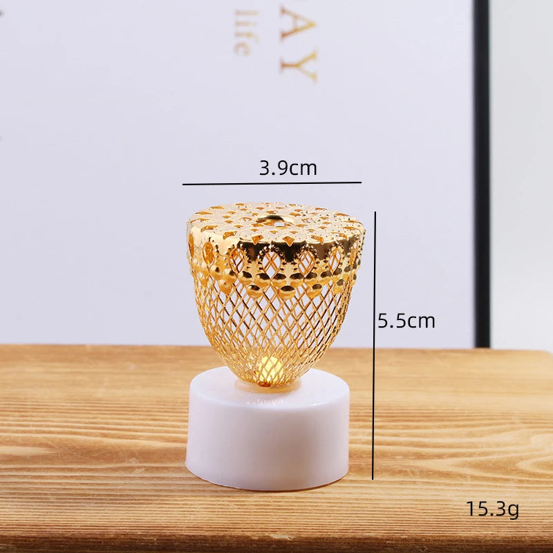 Candles - LED Tealight, Gold Top