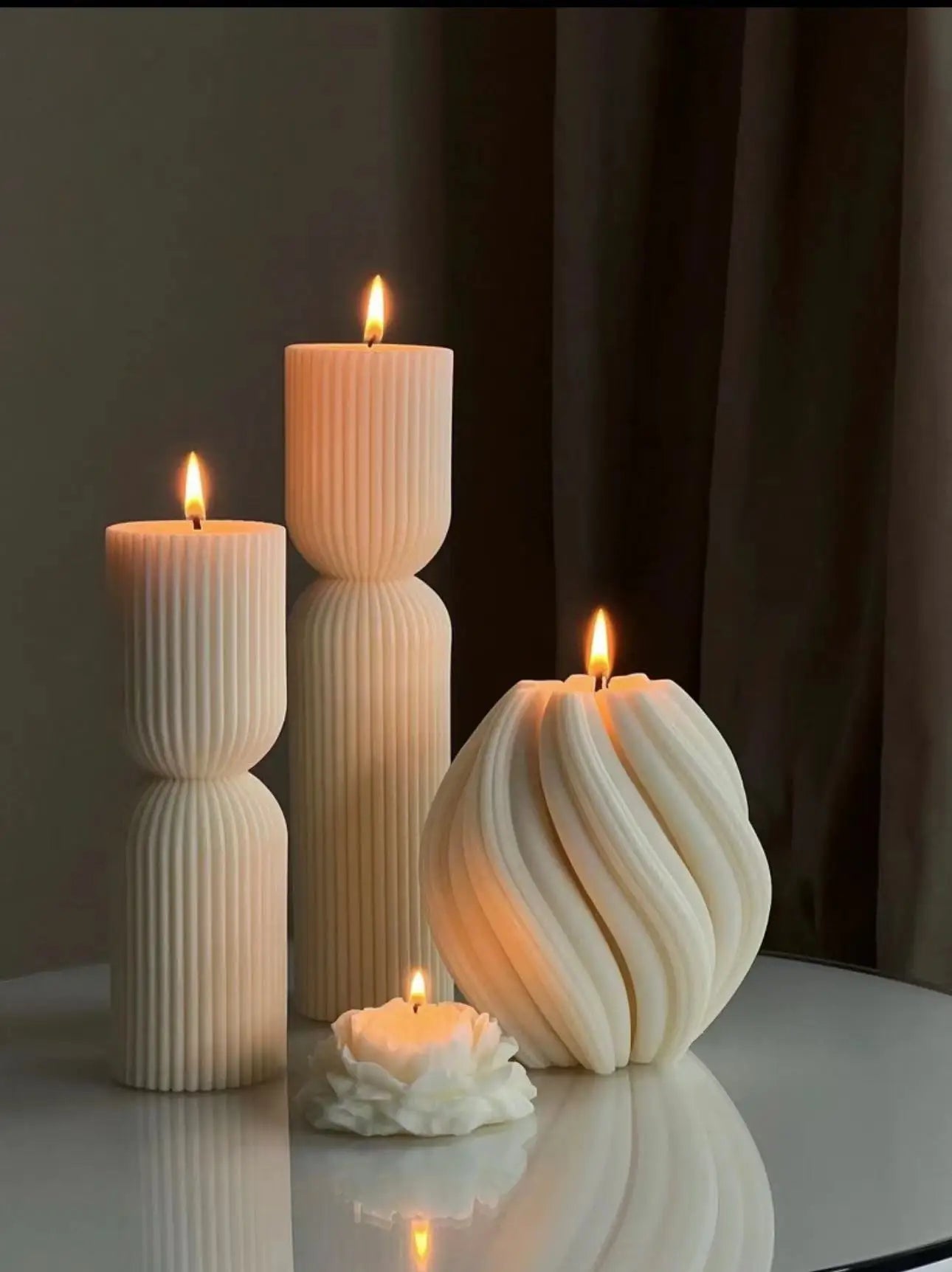 Candles - Luxury Large White