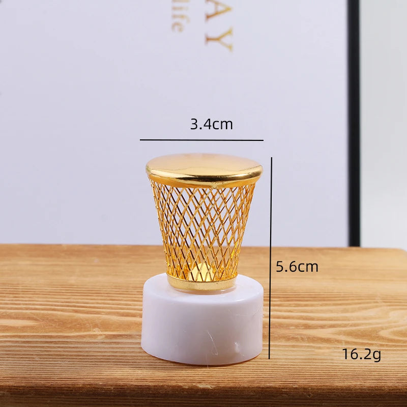 Candles - LED Tealight, Gold Top