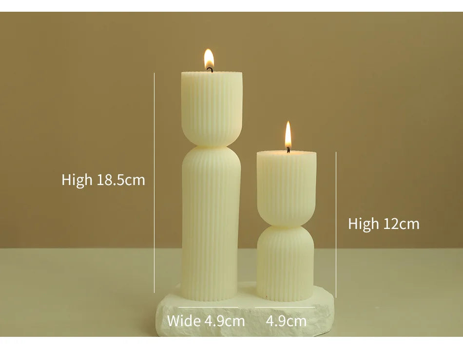 Candles - Luxury Large White