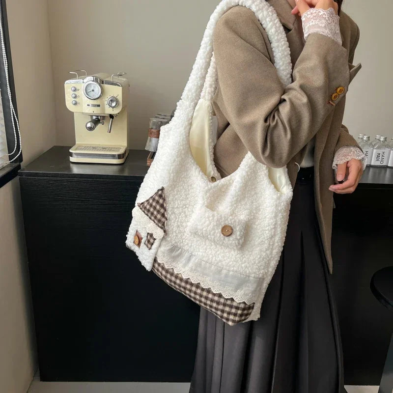 Shoulder Tote - Plush
