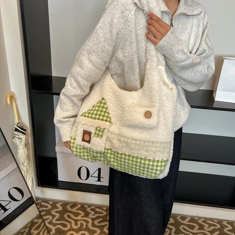 Shoulder Tote - Plush