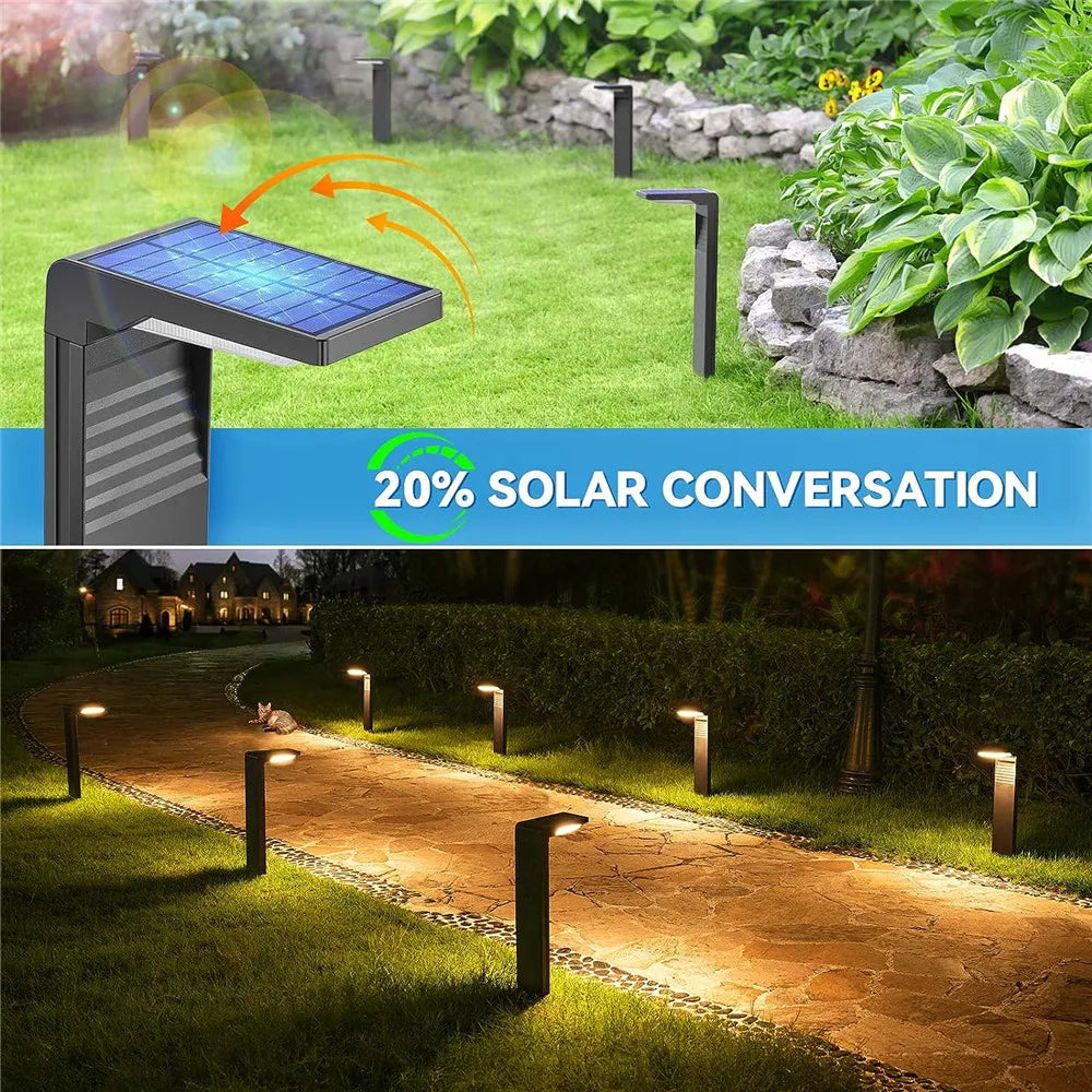 Solar LED Garden Light / Slimline Bollard