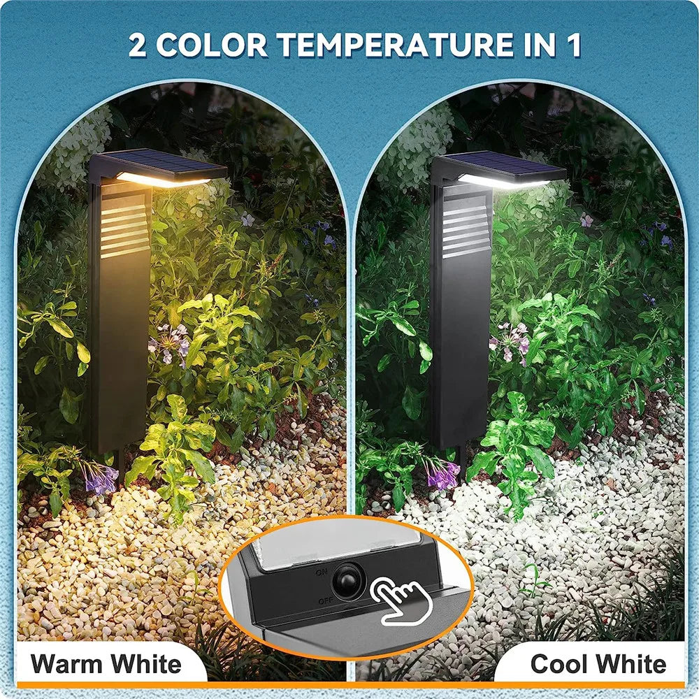 Solar LED Garden Light / Slimline Bollard