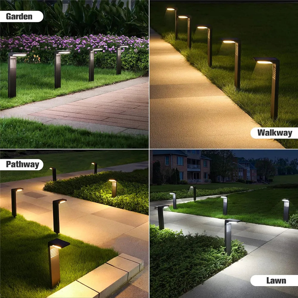 Solar LED Garden Light / Slimline Bollard