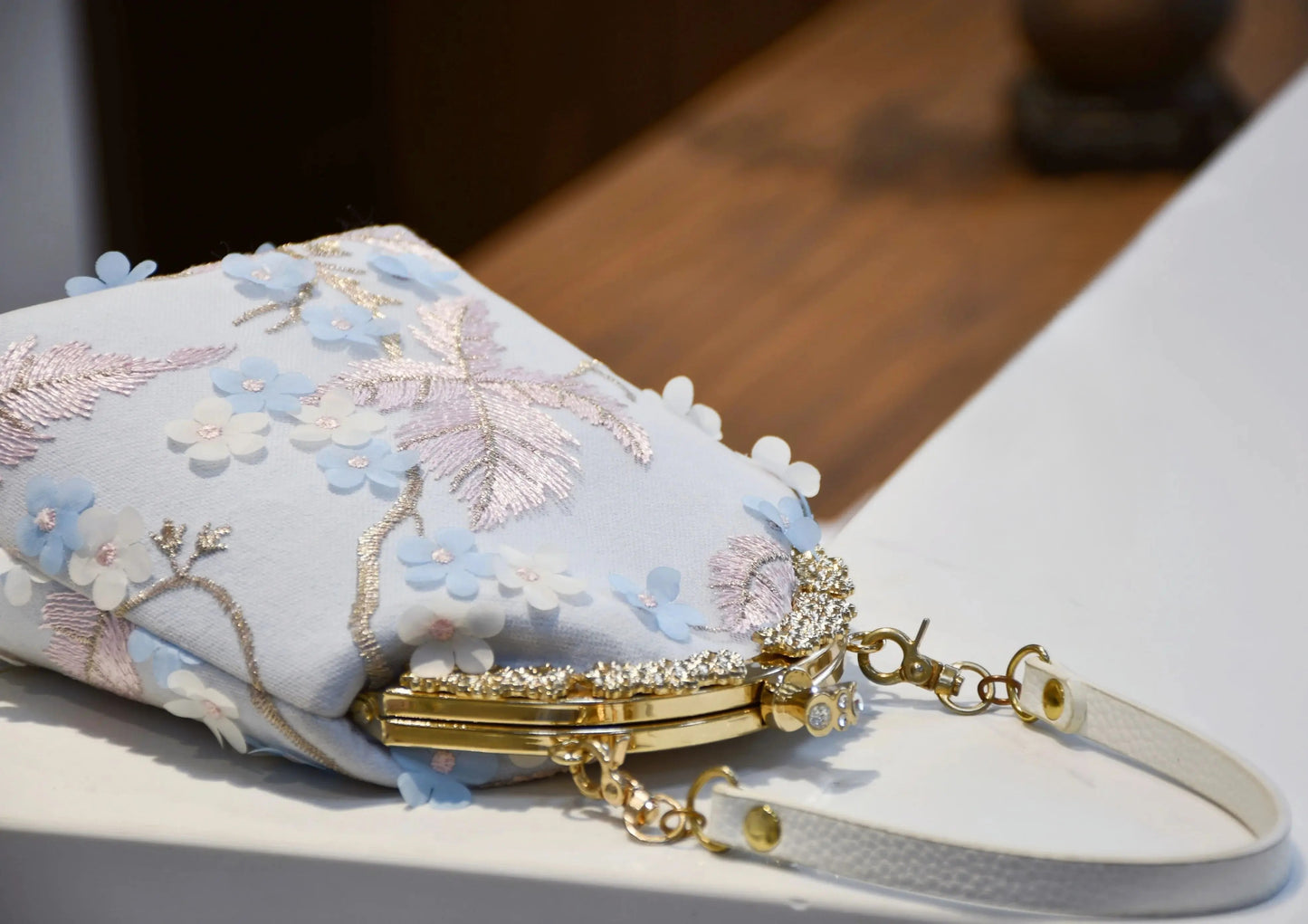 Vintage Embroidered Handbag