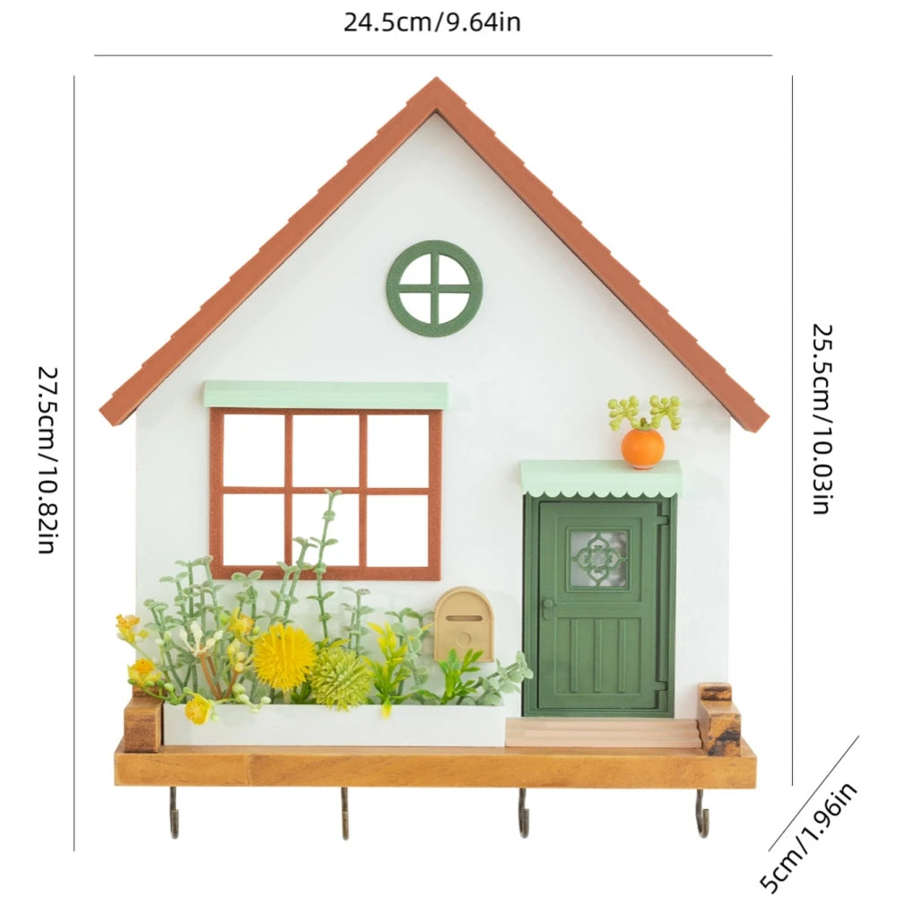 Wooden Key Rack – Wall Hung