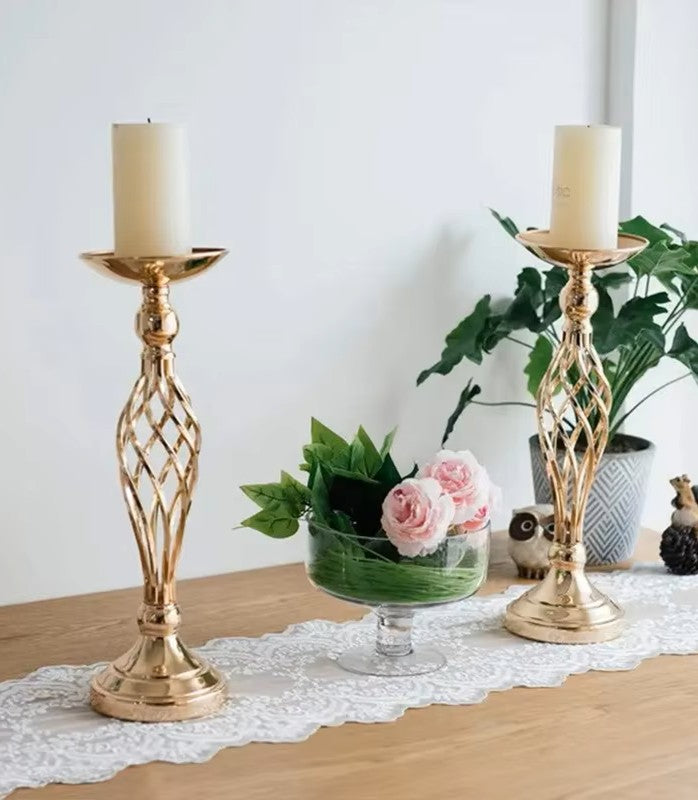 Candle Holders - Gold or Silver