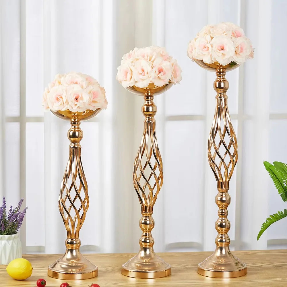 Candle Holders - Gold or Silver