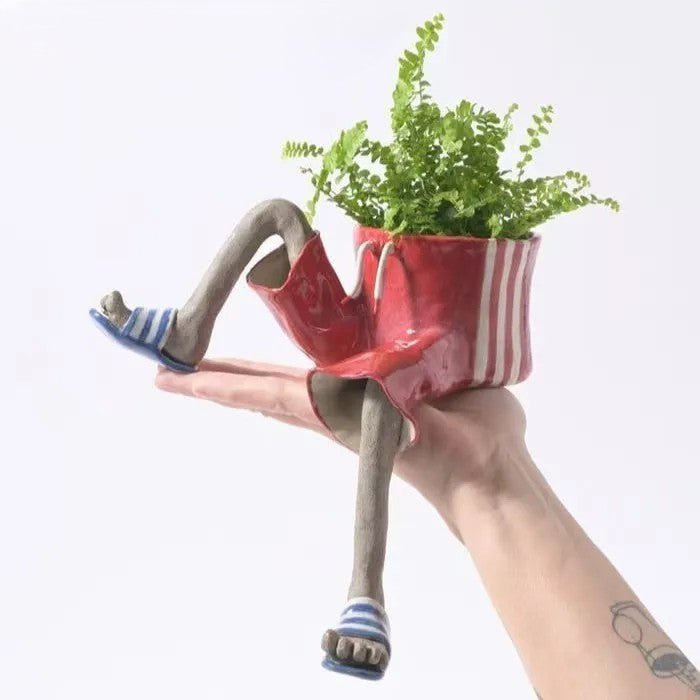 Cute Hanging Legs Plant Pots