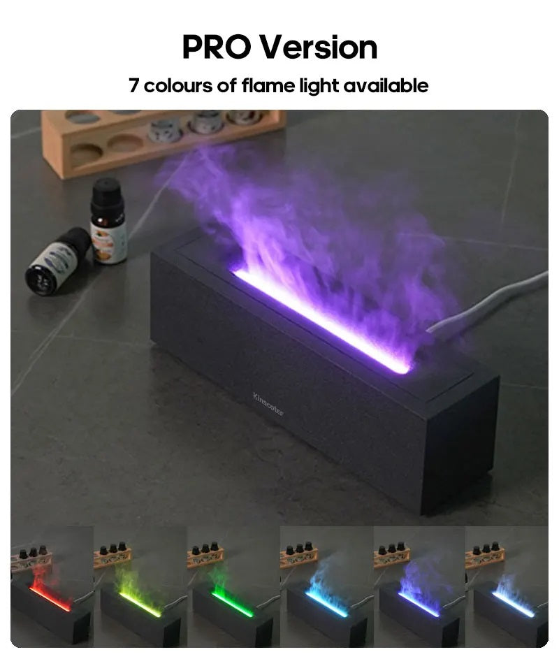 Flame Humidifier + Aroma Diffuser