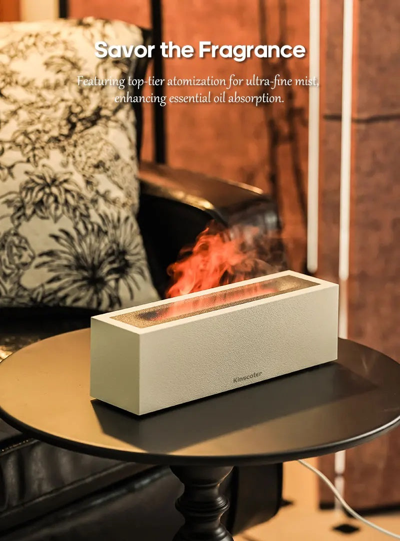 Flame Humidifier + Aroma Diffuser