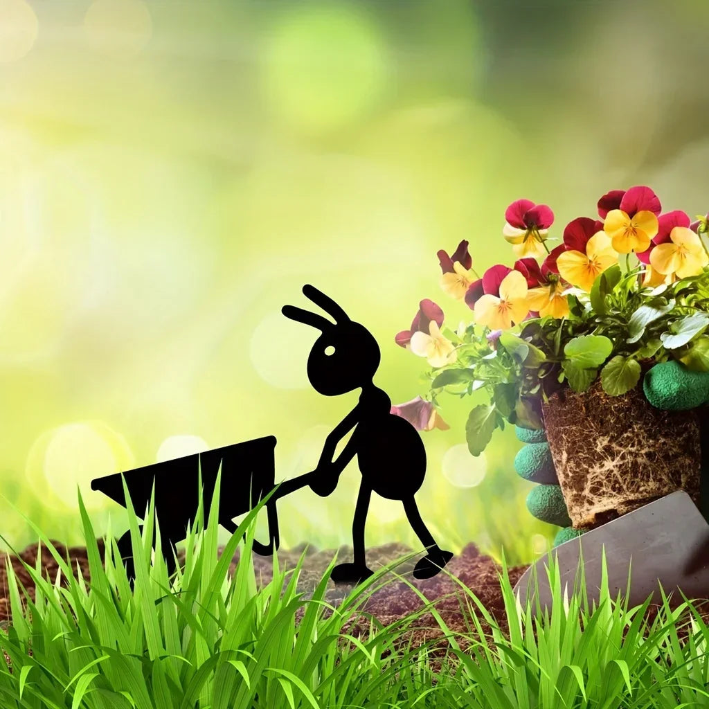 Garden Art - Metal Silhouette Stakes