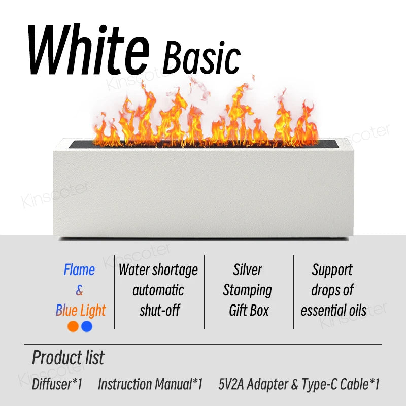 Flame Humidifier + Aroma Diffuser