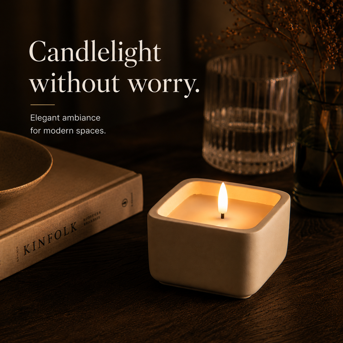 NYX LED Flameless Candles - Only available on Amazon
