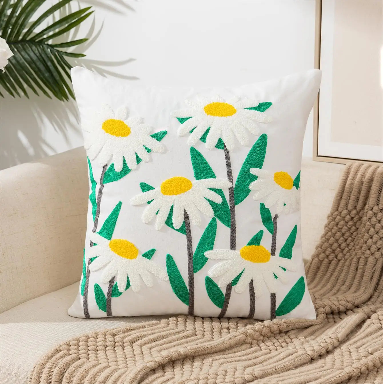 Cushion Covers - Towel Embroidered