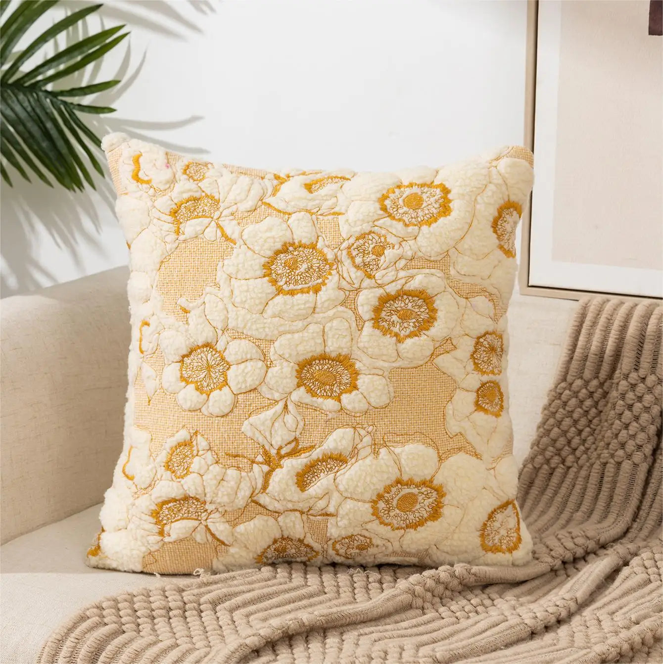 Cushion Covers - Towel Embroidered
