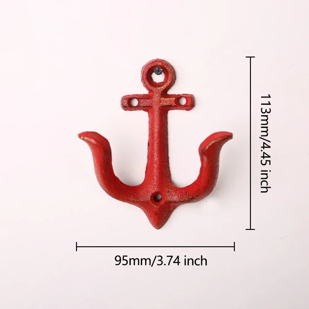 Wall Hooks - Cast Iron Anchor