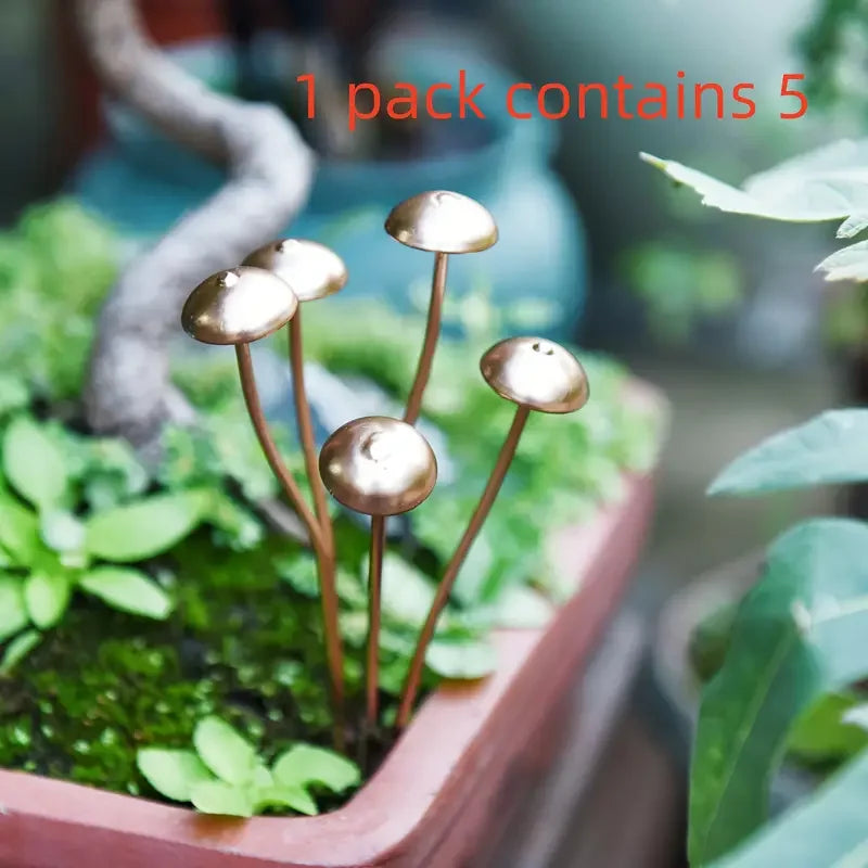 Garden Décor - Round Mushrooms (Metal)