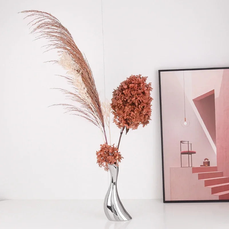 Ceramic Vase - Electroplated