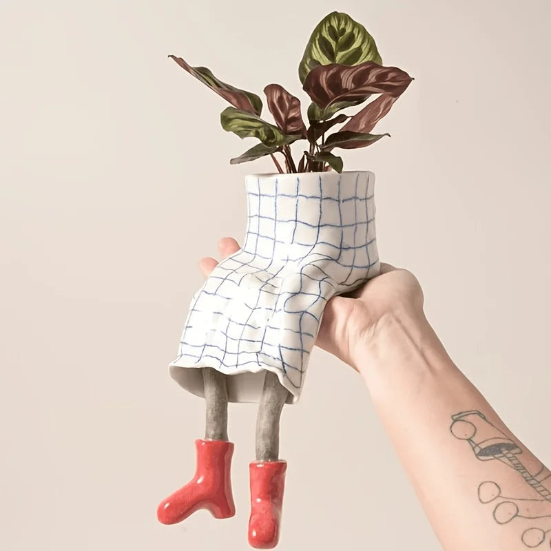 Cute Hanging Legs Plant Pots