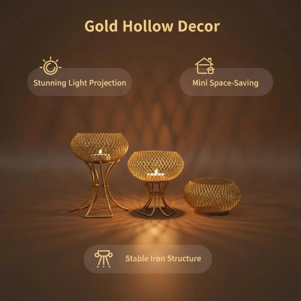 Candle Holders - Lantern (Set of 3)