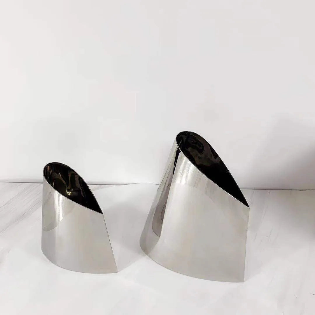 Modern Stainless-Steel Vase