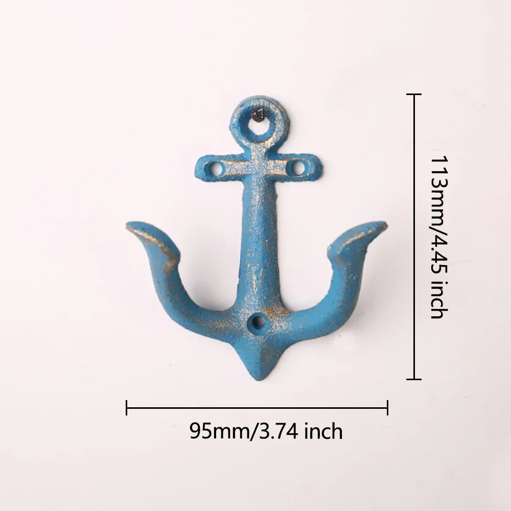 Wall Hooks - Cast Iron Anchor
