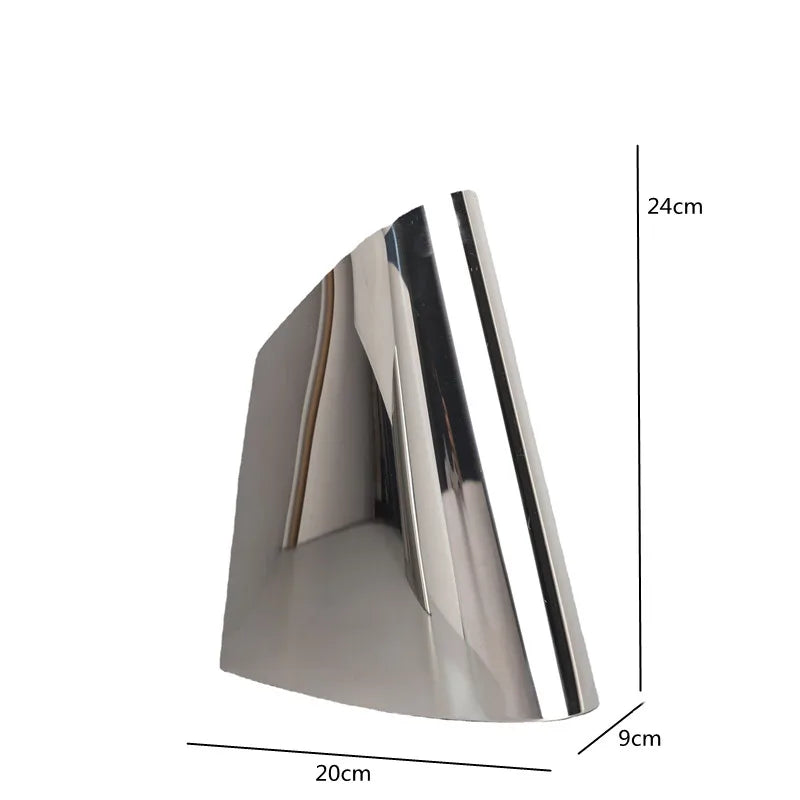 Modern Stainless-Steel Vase