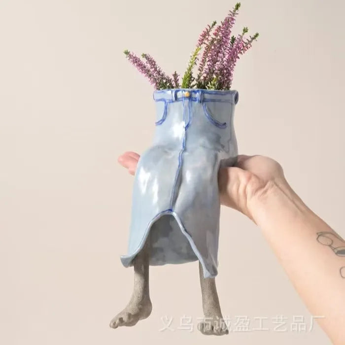 Cute Hanging Legs Plant Pots