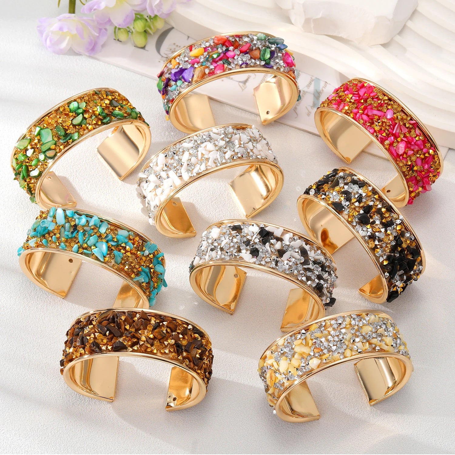 Stylish Open Cuff Bracelet