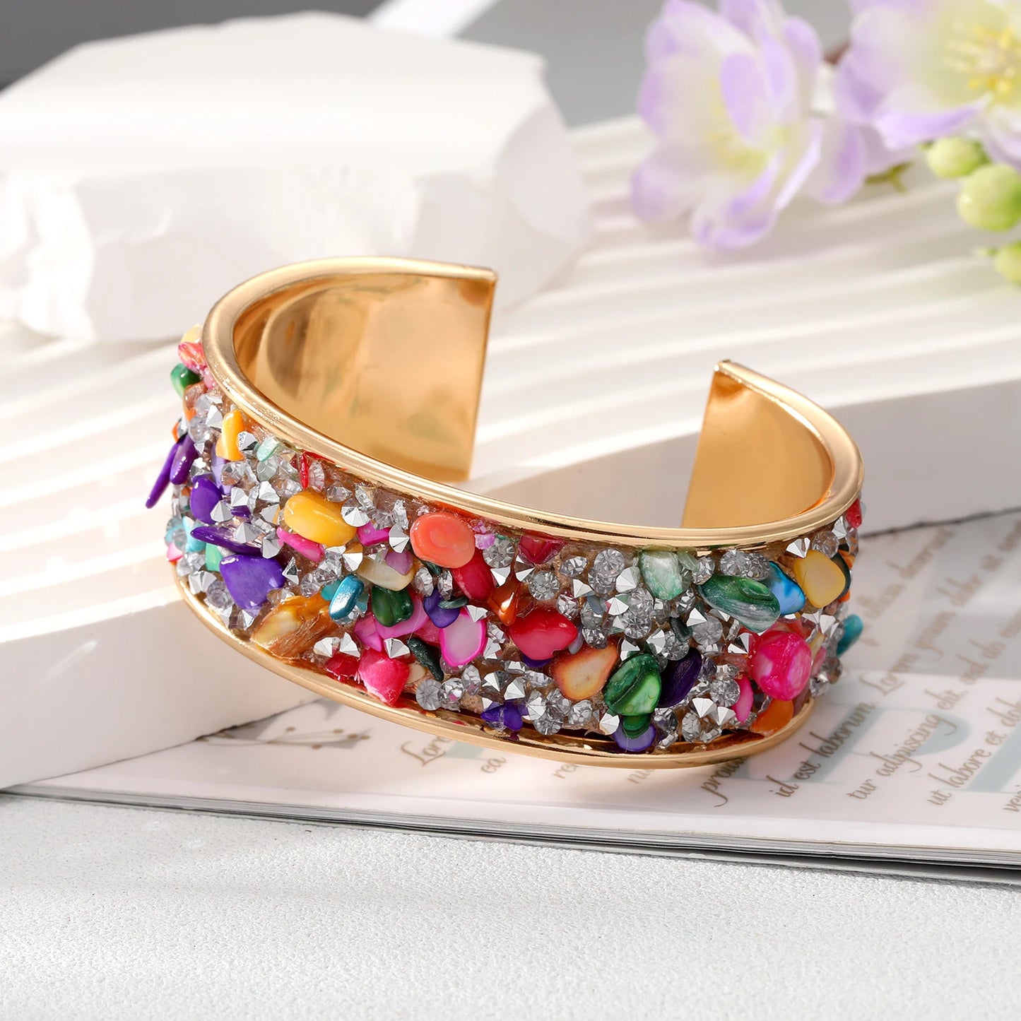 Stylish Open Cuff Bracelet