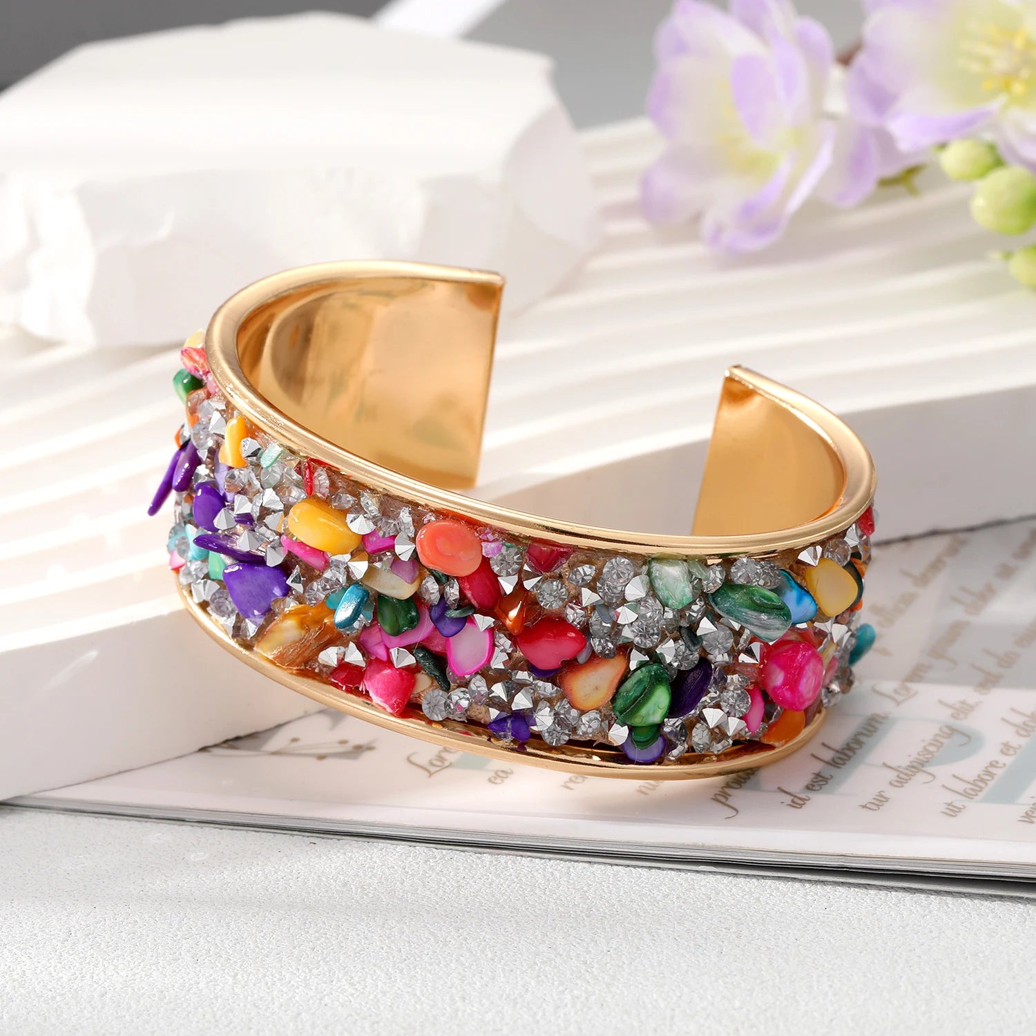 Stylish Open Cuff Bracelet