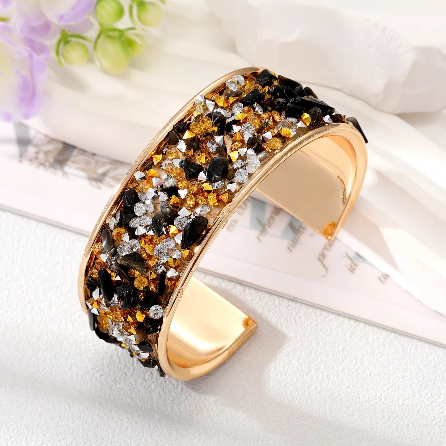 Stylish Open Cuff Bracelet