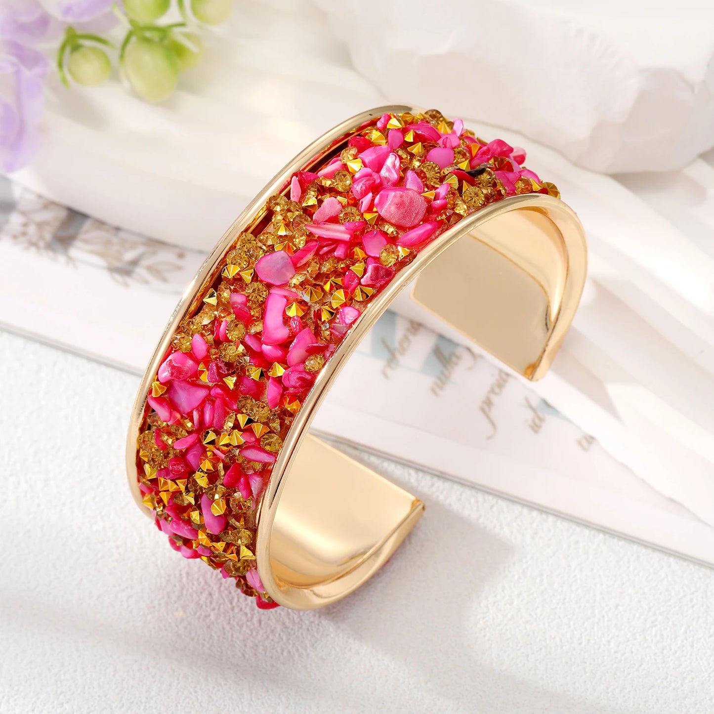 Stylish Open Cuff Bracelet