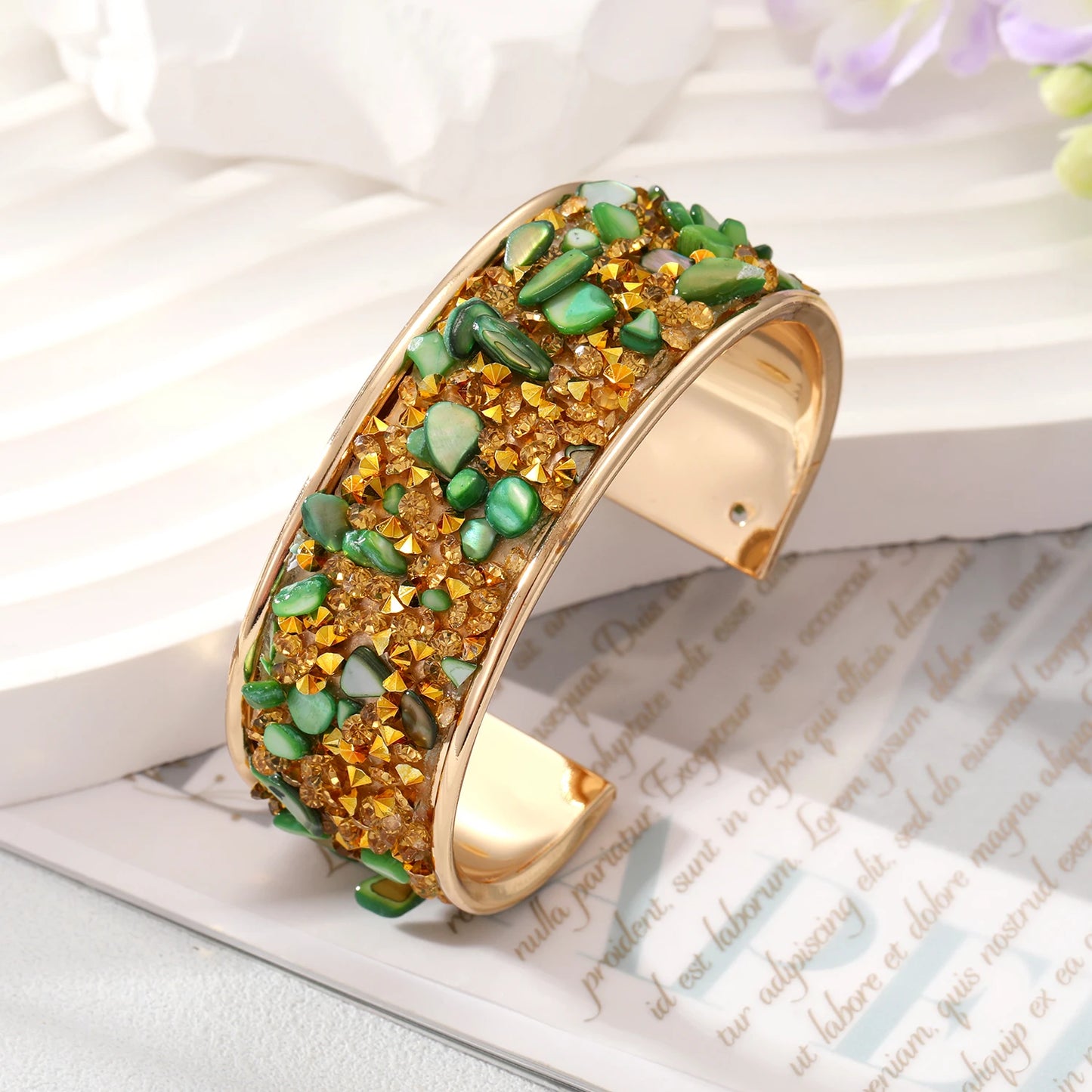 Stylish Open Cuff Bracelet