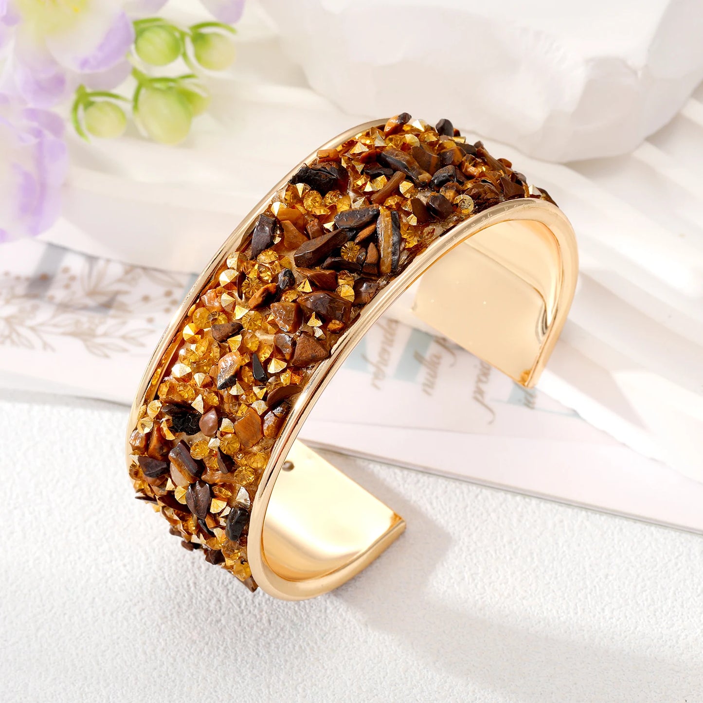 Stylish Open Cuff Bracelet