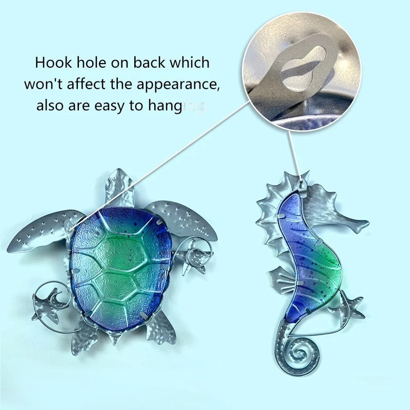 Wall Décor - Seahorse and Turtle