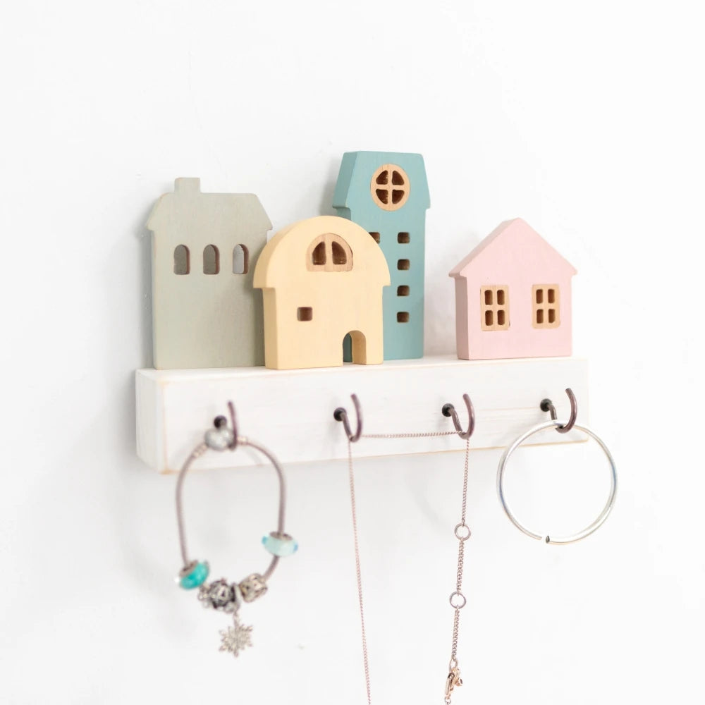 Wooden Key Rack – Wall Hung