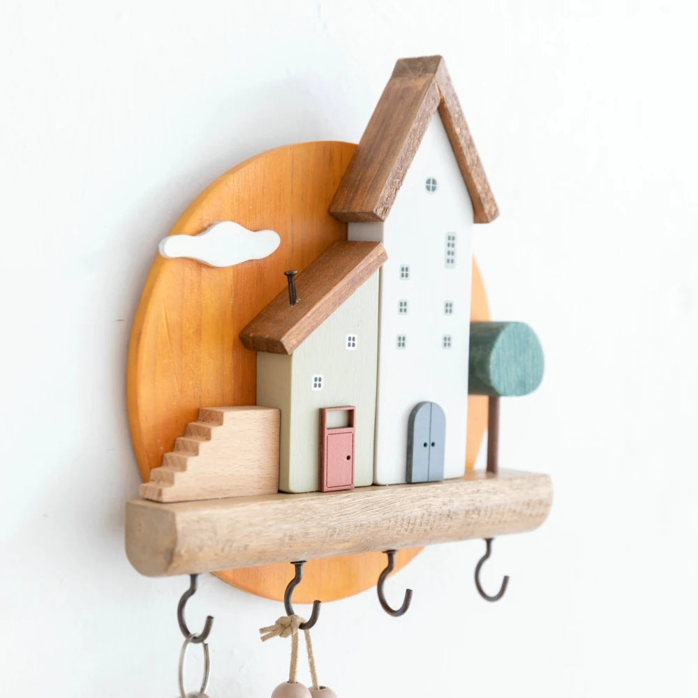 Wooden Key Rack – Wall Hung