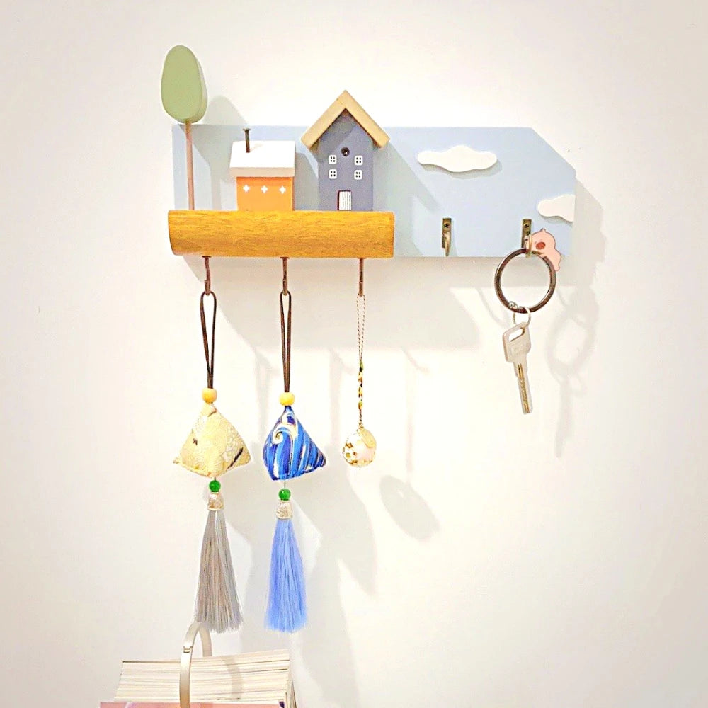 Wooden Key Rack – Wall Hung