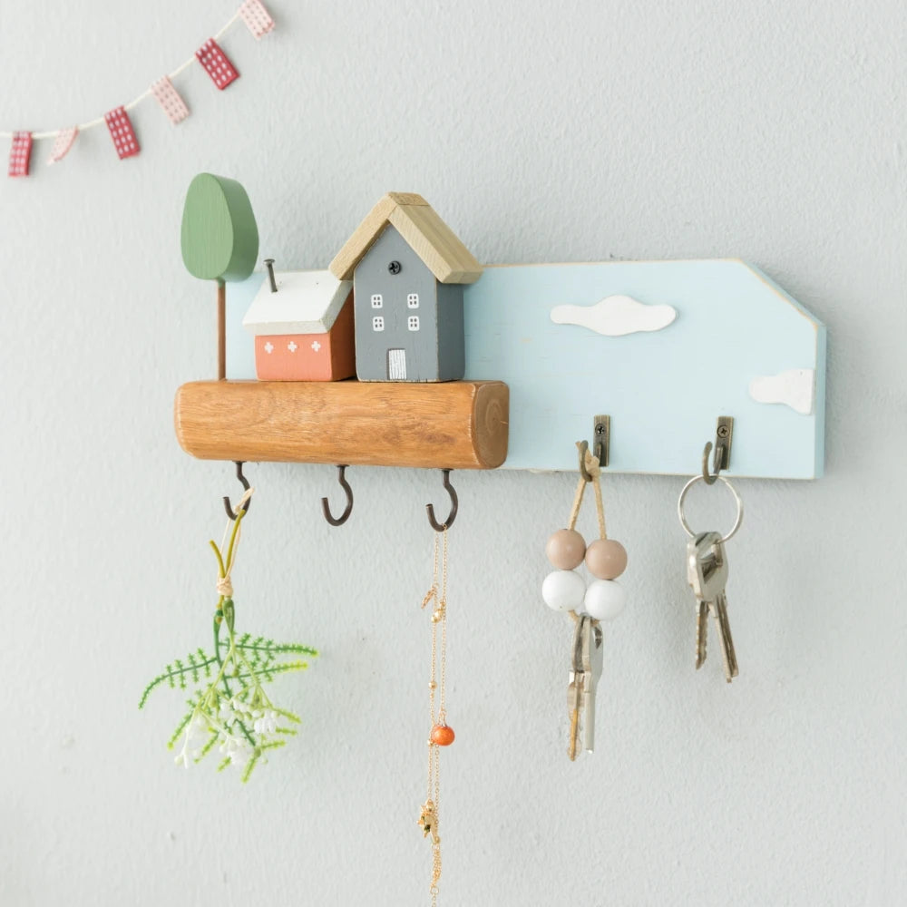 Wooden Key Rack – Wall Hung