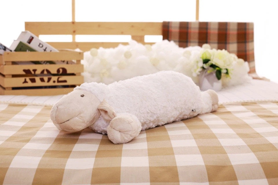 Plush Pillow - Cuddly Fat Sheep