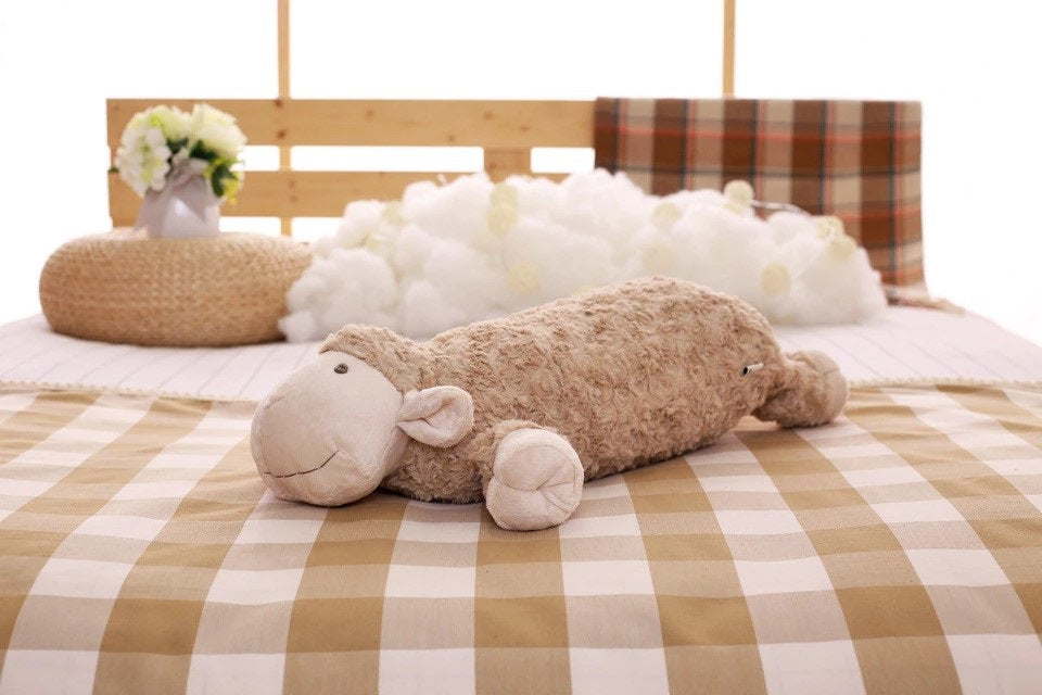 Plush Pillow - Cuddly Fat Sheep