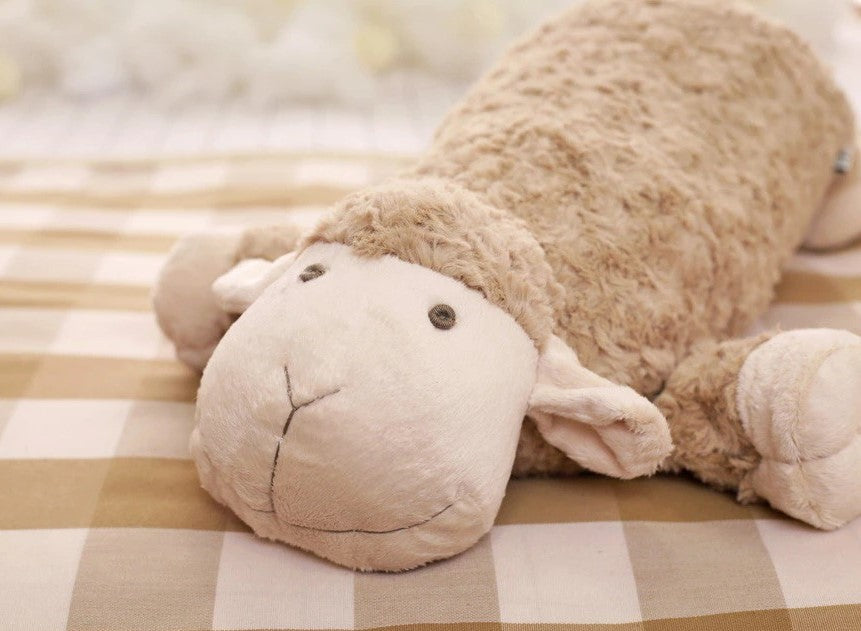 Plush Pillow - Cuddly Fat Sheep