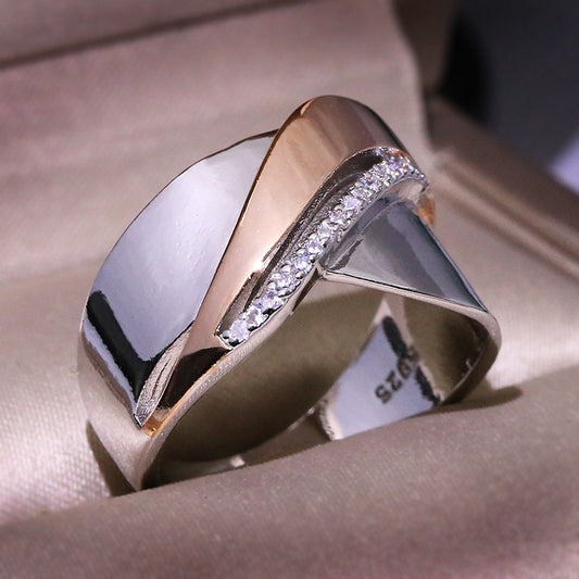 Personality Ring - Criss Cross Design